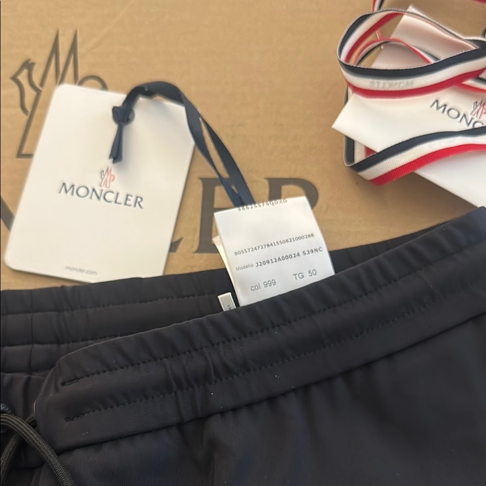 Moncler Black Sweatpants